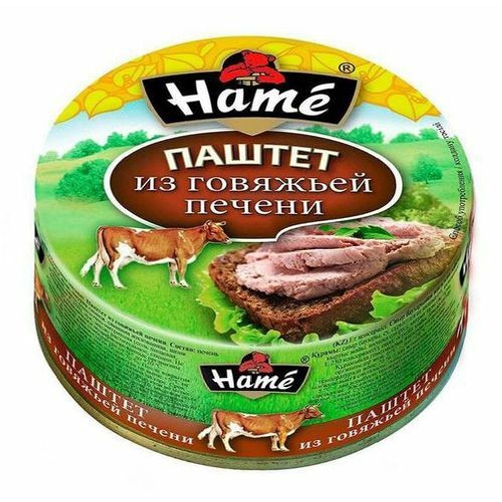 Паштет Hame из говяжьей печени, 250 гр