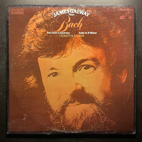 James Galway ‎– James Galway Plays Bach (США 1978г.)