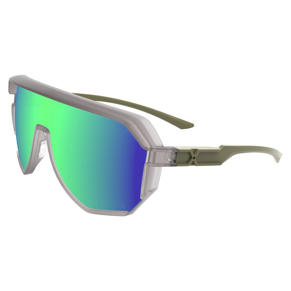 Спортивные очки HILX Newblood / Matt Grey Khaki / Green Lens