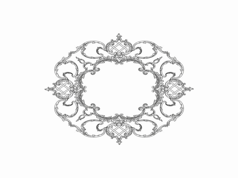 Розетка RODECOR 87039RC 1000*1000 мм