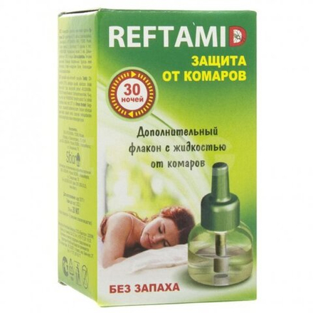 "Рефтамид" жидкость от комаров и мух "30 ночей"
