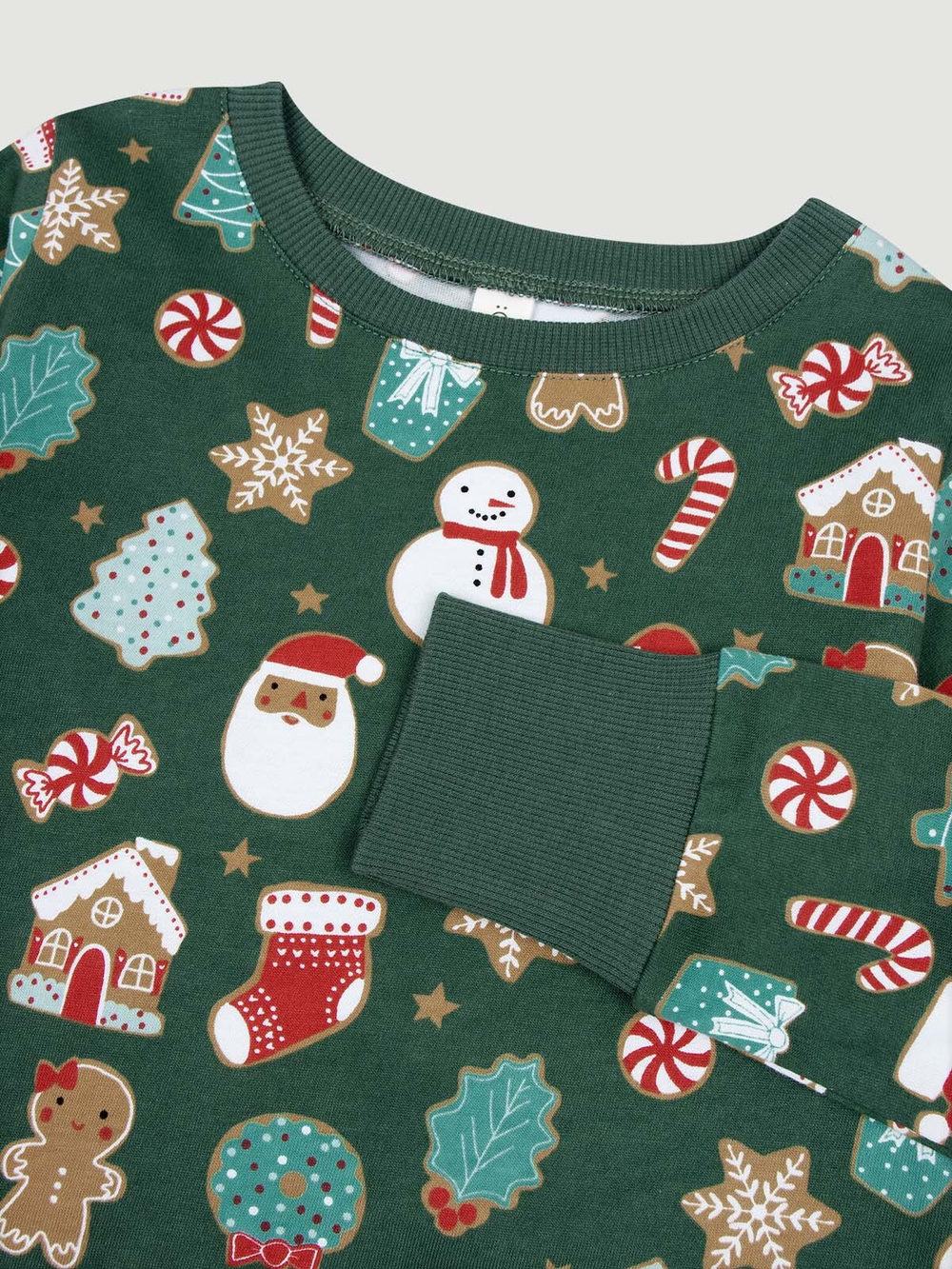 Пижама Mjölk Имбирный пряник, на манжетах