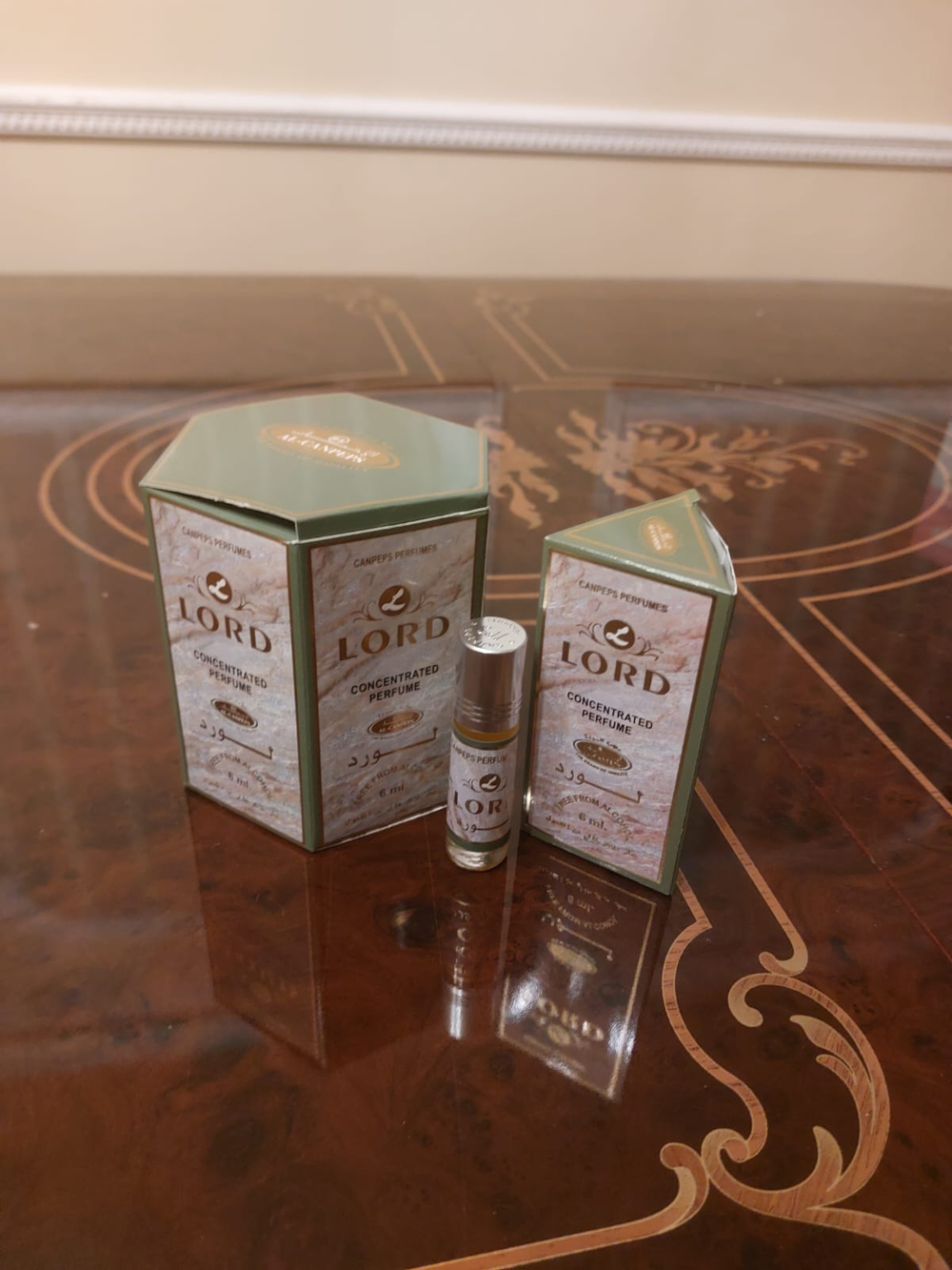 Духи масляные мужские Lord concentrated parfume, 6 мл