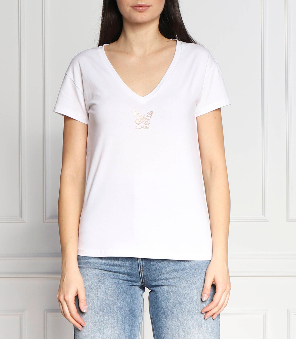 футболка BluGirl Blumarine - белый(RA3199 J5003)