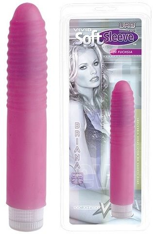 Розовый вибратор BRIANA из UR3