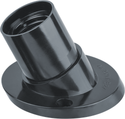 Патрон электрический Navigator 71 607 NLH-BL-W1-E27 карб. настен наклон, Е27