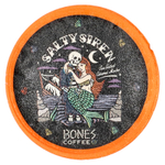 Bones Coffee Company, Salty Siren, кофейные чашки, мокко с морской соленой карамелью, 12 чашек по 10 г (0,35 унции)