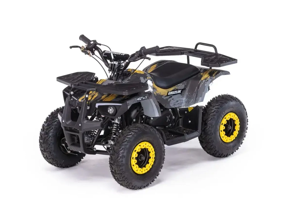 Детский бензиновый квадроцикл MOTAX GRIZLIK MINI ES с электростартером и родительским пультом