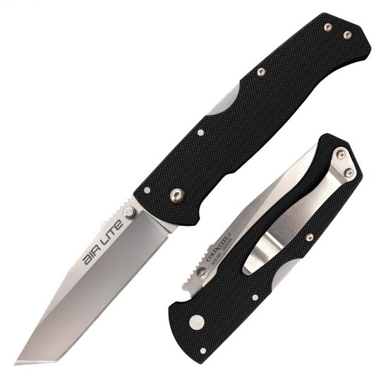 Складной нож Cold Steel 26WT Air Lite Tanto Point c клинком из стали AUS-10A, рукоять G10