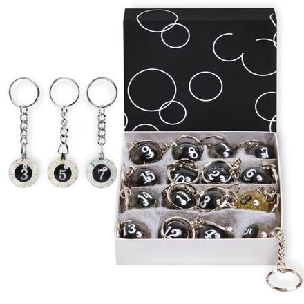 Брелоки Confetti ø25мм 16шт.