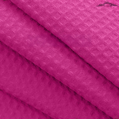 Вафельное полотно гладкокрашеное цв.Фуксия | ш.150 см | 240 г/м² | хлопок-100%