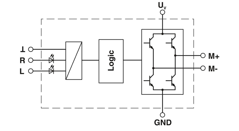 1069556 - PLC-PT-ELR W1/ 2-24DC - Реле реверсирования нагрузки