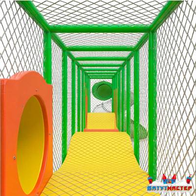 Угловой комплекс «Лесные Друзья», 9×6,5×3,5 м