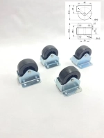 Мебельные колеса, выдвижные ролики диванов, шкафов, кроватей