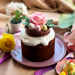 Пасхальный кулич "Гнездышко" (шок.ганаш, 750 гр.)