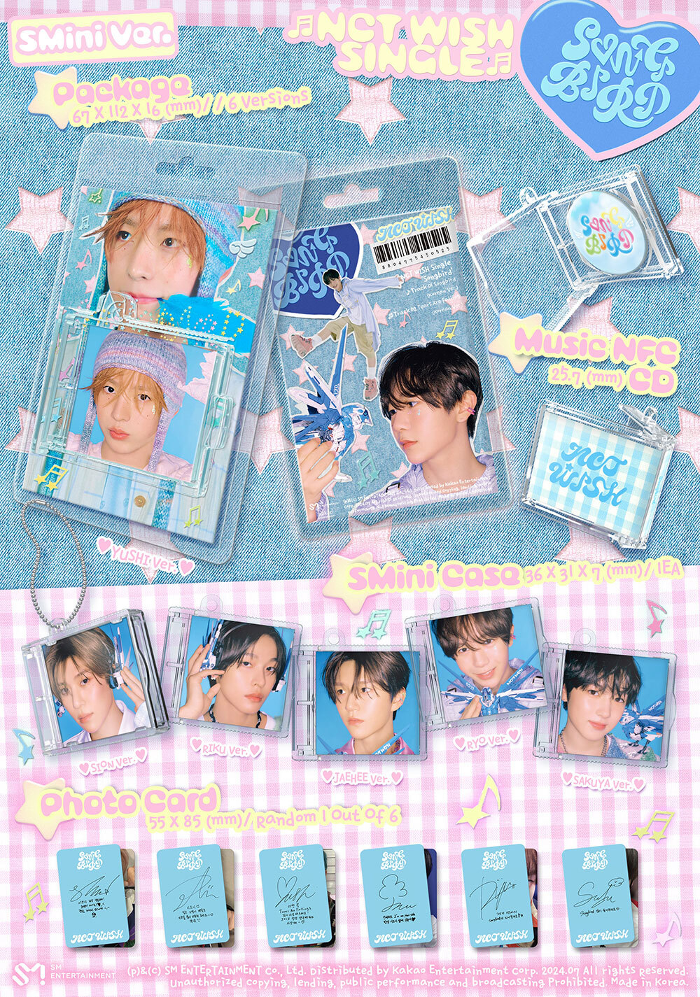 NCT WISH - Songbird (SMini Ver)