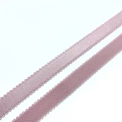 Резинка бретелечная пыльно-розовая 15 мм (цв. 019), 642/15