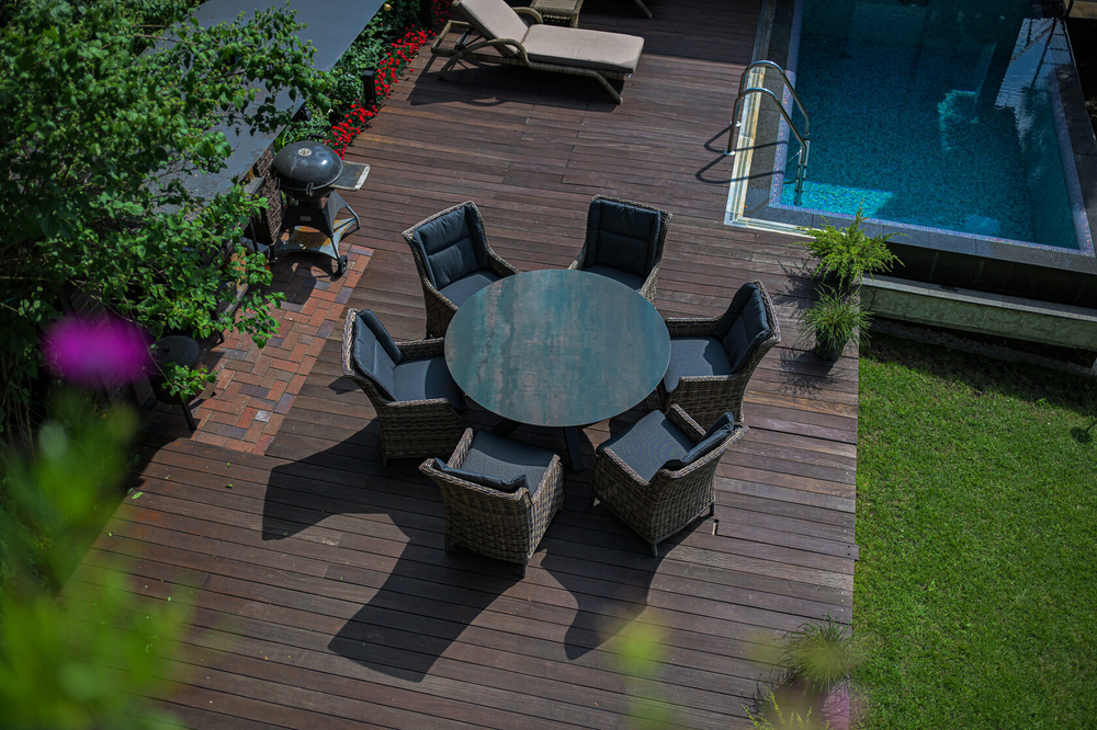 Обеденный стол ФЛОРЕНЦИЯ 150 Коричневый