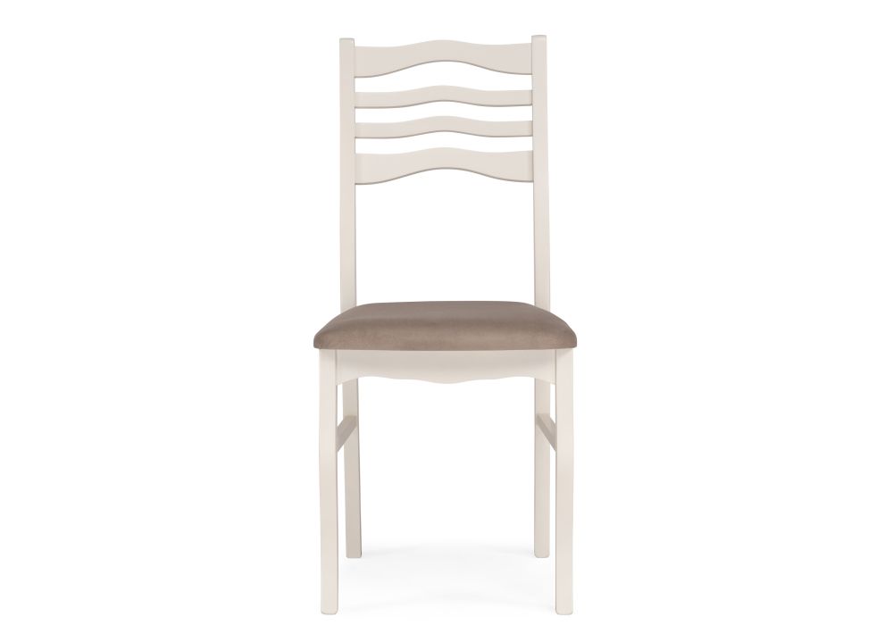 Деревянный стул Амадиу бежевый / слоновая кость