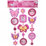 Наклейка-фоторамка 50*70см «Бабочки» на 5 фото EK-EVG1004