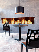 Стул пластиковый Papatya Ego-Rock, черный