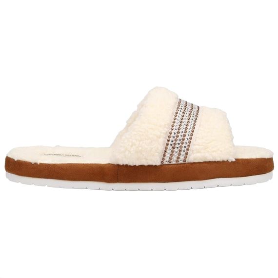 Skechers Cozy Slide Winter Stud 'Off White'