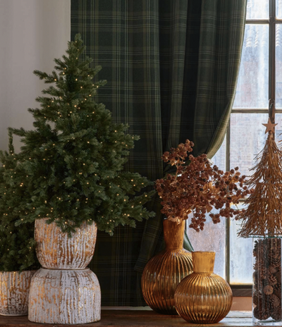 Елка ARGENTATO Зеленая с подсветкой 120 EDG