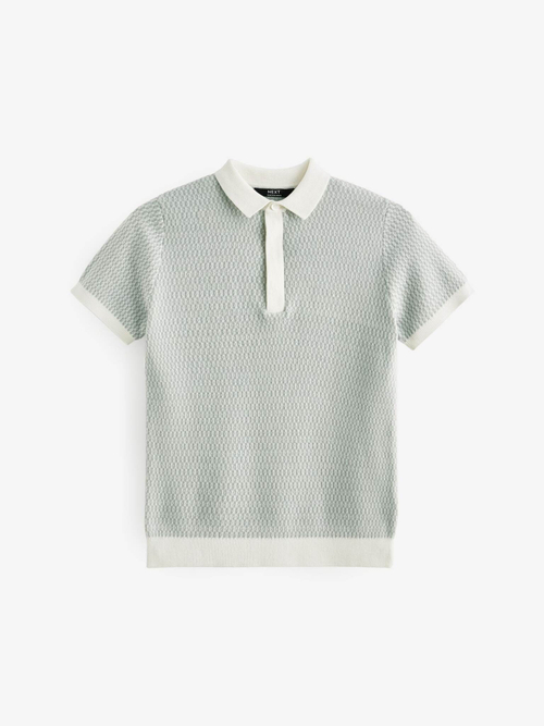 Поло для мальчика Next N31-926, Светло-зеленый