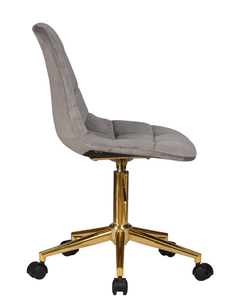 Офисное кресло для персонала  MONTY GOLD (серый велюр (MJ9-75))