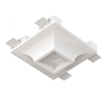 Встраиваемый гипсовый светильник для установки в потолках из гипсокартона LED MR16 GU10 / модуль LED MR16 SN 010 белый Atlant Stellanova