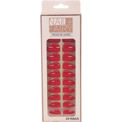 Ногти накладные на клеевых пластинах 24шт «ТЫПРЕКРАСНА!», цвет красная роза, длина 2.3см