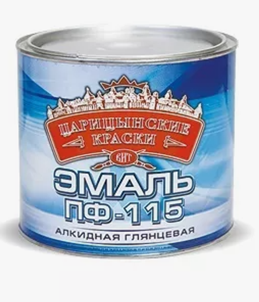 ЦАРИЦИНА Эмаль ПФ-115 Белая 0,4кг+