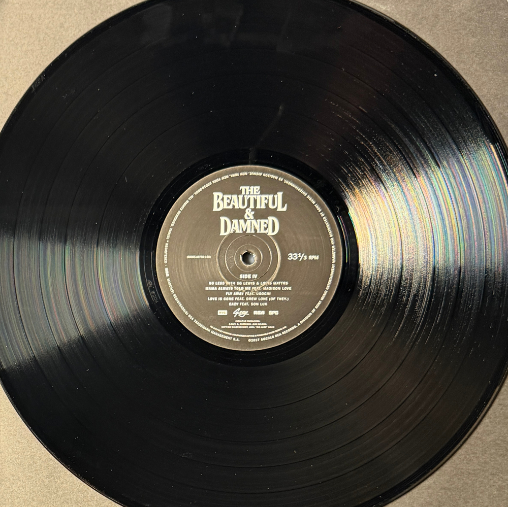 G-Eazy – The Beautiful & Damned 2LP (США 2018г.) Black/White Т