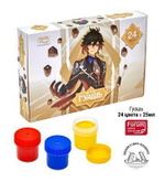 Гуашь 24 цвета 25 мл "Аниме" (Форум)