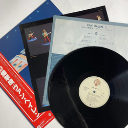 Винтажная виниловая пластинка LP Van Halen II (Japan 1979) (Obi)