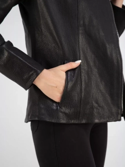 Кожаная куртка демисезонная косуха