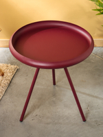 Столик кофейный текстурный "Баклажановый" 50х50х55 см