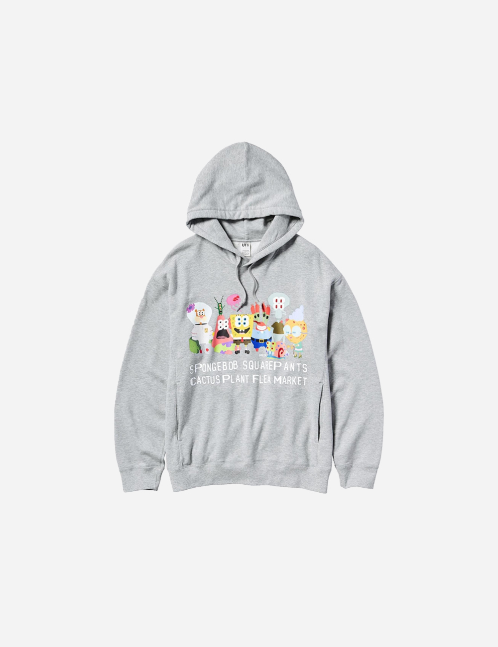 Uniqlo Spongebob Gray Hoodie (476551)