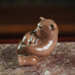Фарфоровая фигурка «Бурый медвежонок»