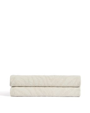 Плед Zenti из 100% хлопка двухсторонний жаккардовый