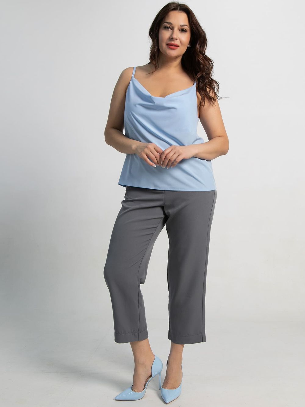 Топ Легкий штрих (голубой) Б15570-33М LT Collection