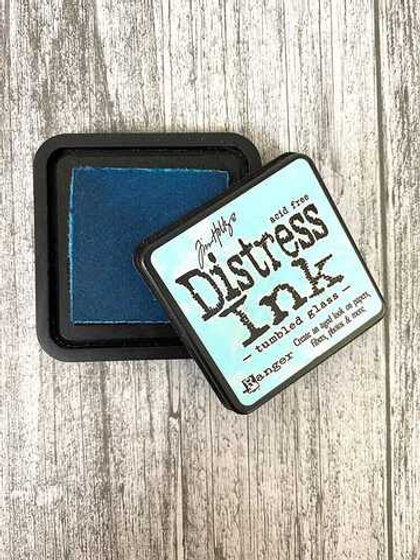 Distress Ink Pad. Tumbled Glass
