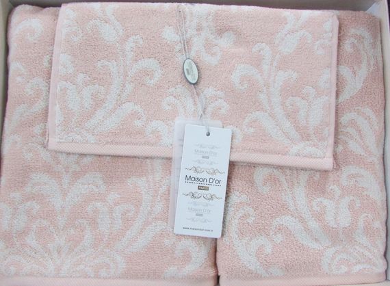 Набор полотенец  LUXUS - ЛЮКСУС 3пр 30х50 50х100 и 85х150 Maison Dor (Турция)