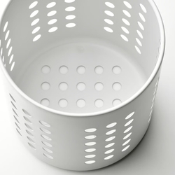 ОРДНИНГ ORDNING Контейнер для приборов 13,5 см, белый