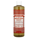 Dr. Bronner's, Чистое кастильское мыло из конопли 18-в-1, эвкалипт, 16 жидких унций (473 мл)