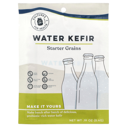 Cultures for Health, Кефир на воде, 1 пакет, 5,4 г (0,19 унции)