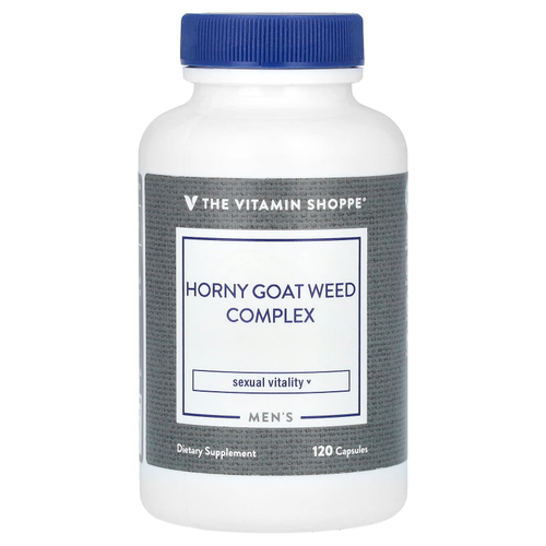 The Vitamin Shoppe, комплекс с горянкой для мужчин, 120 капсул