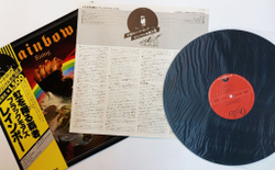 Винтажная виниловая пластинка LP Blackmores Rainbow Rainbow Rising (Japan 1980) (Obi)