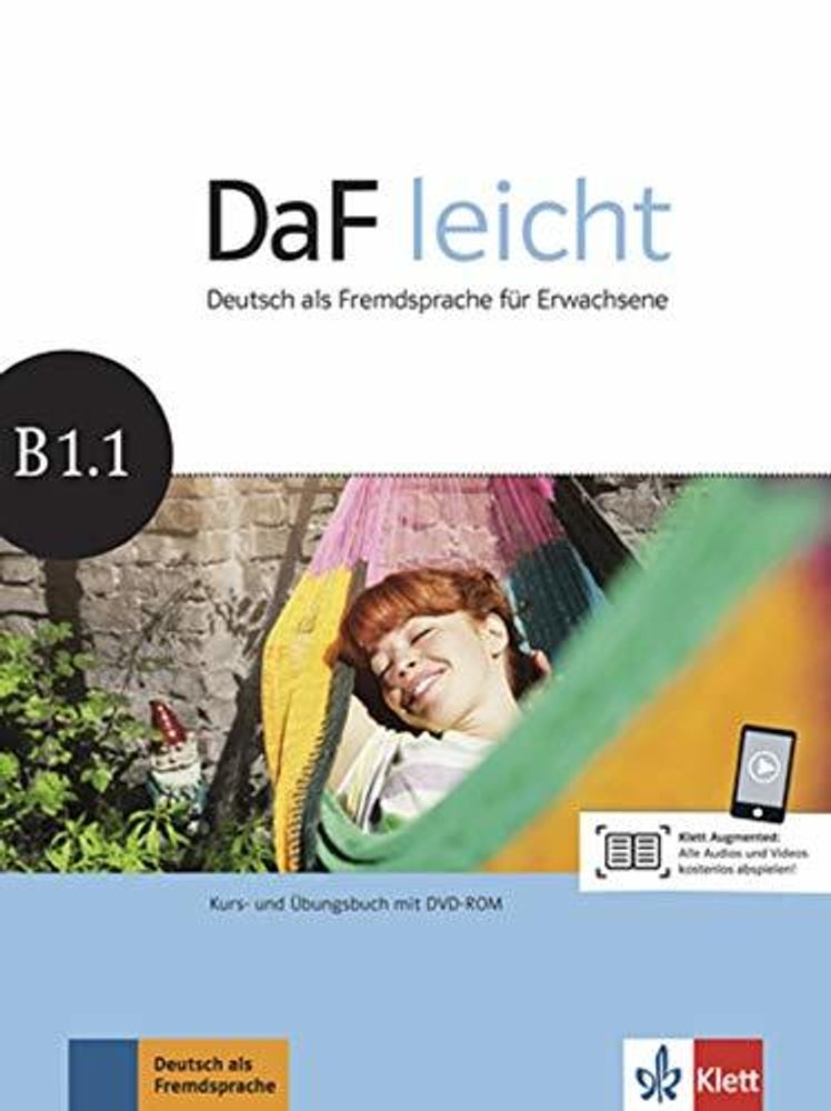 DaF leicht  B1.1 Kurs-/Ubgsb.  +DVD-ROM