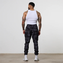 Штаны VANQUISH Utility Camo Cargo Pants Black